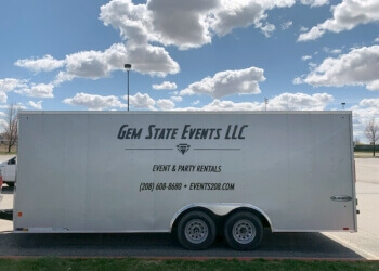 Boise City event rental company Gem State Events LLC