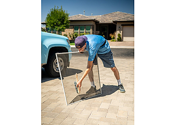 Glide Window Cleaning - Plano, TX Window Cleaners - Field Work Image
