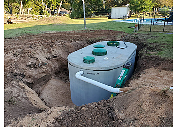 Go Green Septic & Sewer Solutions - Pasadena, TX Septic Tank Services - Job Site Image
