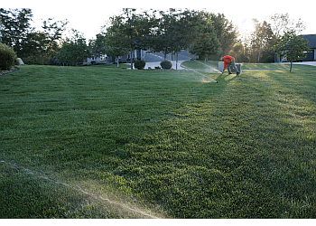 Greg's Lawn & Landscaping - Cedar Rapids, IA Lawn Care Services - Field Work Image