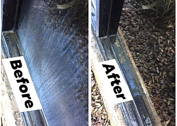 Guardian Window Cleaning - Gilbert, AZ Window Cleaners - Before and After Image