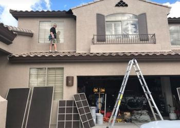 Guardian Window Cleaning - Gilbert, AZ Window Cleaners - Job Site Image
