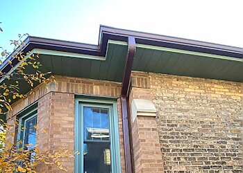 Chicago Gutter Cleaners Gutters Angel's Gutter Installation & Repair, Cleaning