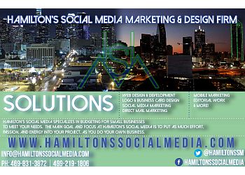 Plano Web Designers Hamilton's Social Media Marketing & Design Firm