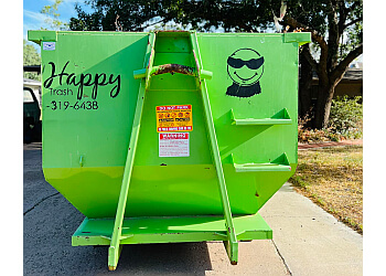 Happy Trash Roll Off Containers - Lubbock, TX Junk Removal - Truck Image