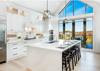 Glendale Custom Cabinets Harper Stone and Tile Bathroom Remodel Contractor