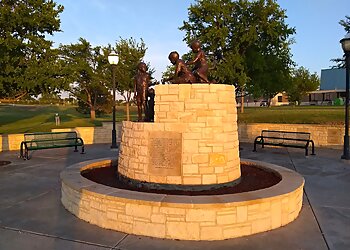 Amarillo Landmarks Helium Time Columns Monument