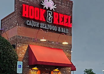Fayetteville Seafood Restaurants Hook & Reel Cajun Seafood & Bar