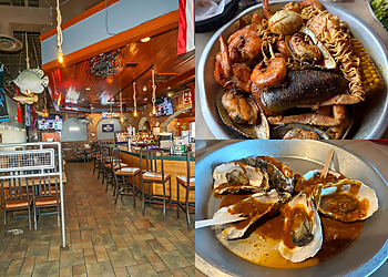 Fayetteville Seafood Restaurants Hook & Reel Cajun Seafood & Bar