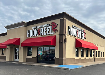 Lubbock Seafood Restaurants Hook & Reel Cajun Seafood & Bar