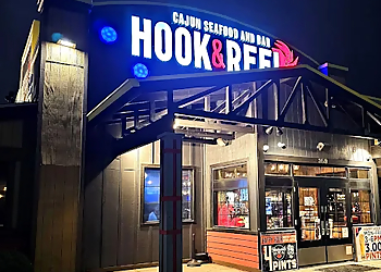 Wichita Seafood Restaurants Hook & Reel Cajun Seafood & Bar