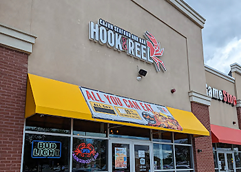 Hartford Seafood Restaurants Hook & Reel Cajun Seafood & Bar Hartford