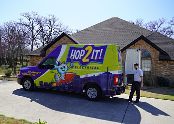 Fort Worth electrician Hop2it Electrical