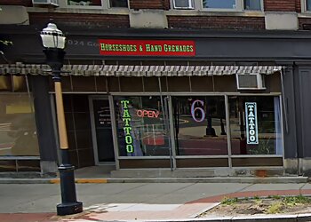 Springfield Tattoo Shops Horseshoes and Hand Grenades Tattoo