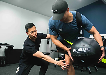 Torrance Physical Therapists Isaac Auyeung, PT, DPT, OCS, SCS, CSCS, Cert. SMT&DN, XPS - RENEW SPORTS REHAB