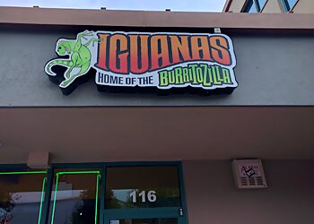 Santa Clara Mexican Restaurants Iguanas Burritozilla