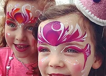 New York Face Painting Illuminated Faces