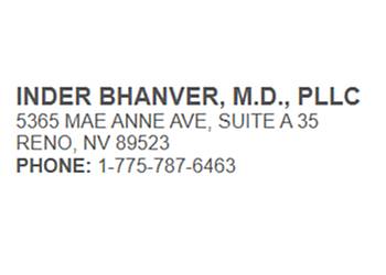 Inder Bhanver, MD Reno Psychiatrists image 1