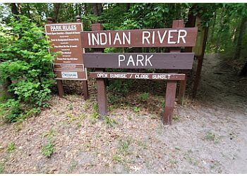 Chesapeake hiking trail Indian River Park