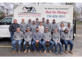 Indoor Comfort Heating & Cooling - Ann Arbor, MI Hvac Services - Team Working Image