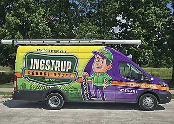 Ingstrup Garage Doors Ingstrup Garage Doors - Lansing, MI Garage Door Repair - Service Vehicle Image