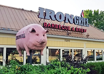 Columbus Barbecue Restaurants Iron Grill Barbecue & Brew