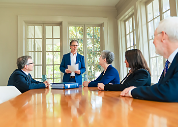 J. Graves Theus, Jr. - Lafayette, LA Real Estate Lawyers - Office Meeting Image