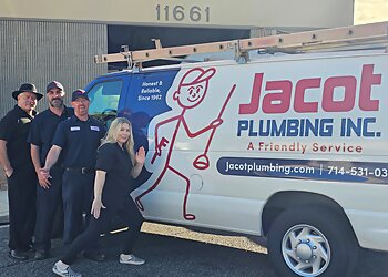 Garden Grove Plumbers Jacot Plumbing, Inc.
