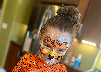 Buffalo Face Painting Jim the Balloon Guy