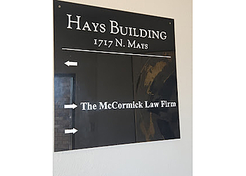 Round Rock Employment Lawyers John F. McCormick - THE MCCORMICK LAW FIRM