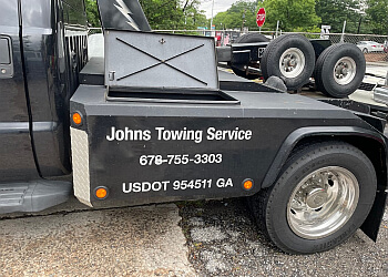 Atlanta towing company Johns Towing Service