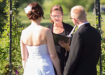 Toledo Wedding Officiants Joyce Kachenmeister-Crystal Manor River Weddings