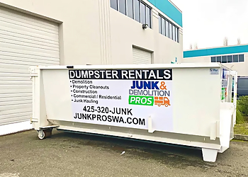 Junk & Demolition Pros Junk & Demolition Pros - Everett, WA Junk Removal - Service Highlights