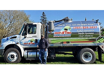 Just-in Time Septic Pumping Services Santa Rosa Septic Tank Services