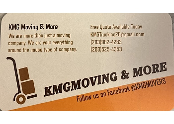 KMG Moving and More Waterbury Moving Companies