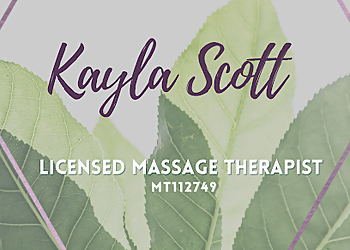 Kayla Scott - Amarillo, TX Massage Therapy