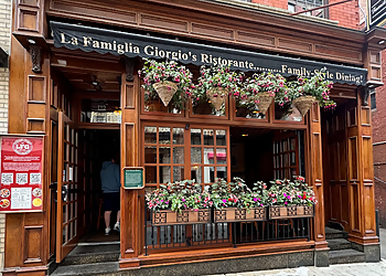 Boston Pizza Places La Famiglia Giorgio’s Ristorante