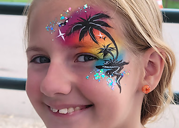 Lazuli Party Face Painting and Balloons Naperville Face Painting image 1