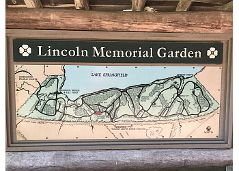 Lincoln Memorial Garden and Nature Center Springfield Hiking Trails