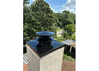 Lock Vent Chimney Sweep - Santa Ana, CA Chimney Sweep - Project Completion Image