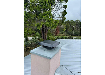 Lock Vent Chimney Sweep - Santa Ana, CA Chimney Sweep - Service Image