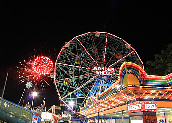 Luna Park in Coney Island New York Amusement Parks