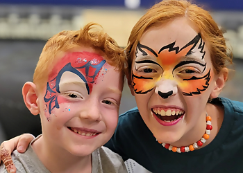 Chandler Face Painting Made Up Face by Melissa