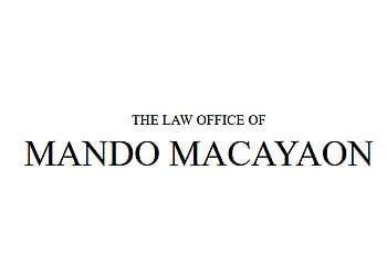 Ontario Immigration Lawyers Mando L Macayaon - THE LAW OFFICE OF MANDO MACAYAON