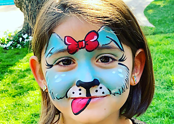 Glendale Face Painting Marbled Palette