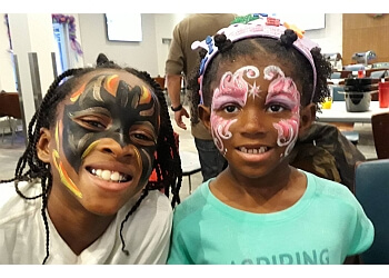 New Orleans Face Painting Mardi Gras Face and Body Painting