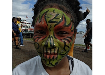 Mardi Gras Face and Body Painting