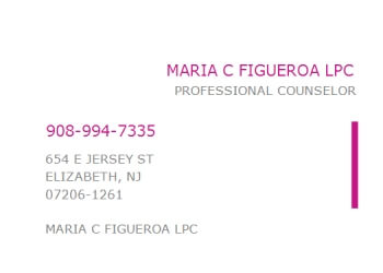 Maria C. Figueroa, LPC Elizabeth Marriage Counselors