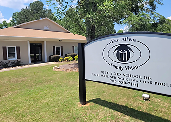 Marsha Beckham, OD - EAST ATHENS FAMILY VISION - Athens, GA Pediatric Optometrists - Clinic Exterior Image