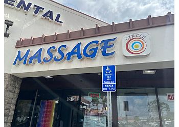 Orange massage therapy Massage Circle